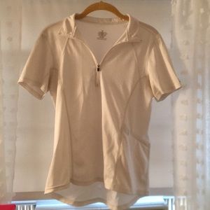 Kerrits Med White Short Sleeve Sun Shirt